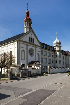 Kloster Hegne in Allensbach-Hegne am Bodensee im Landkreis Konstanz