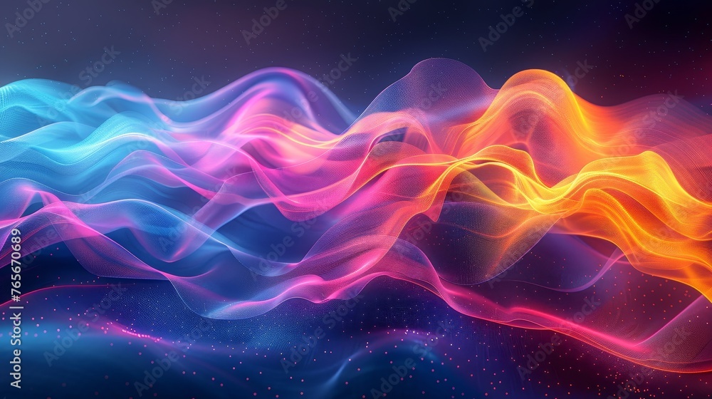 Poster data cascading through the technological waterfall
