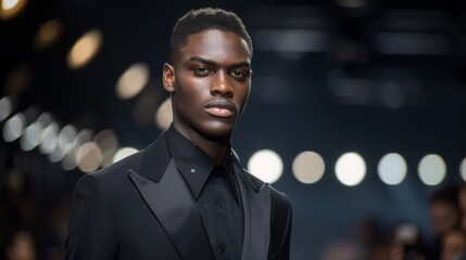 Fototapeta premium Model at the fashion show 