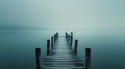 Obraz premium Minimalist landscape photography, capturing nature