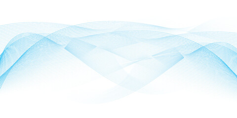 Abstract vector background with blue wavy lines. Blue wave background. Blue lines vector illustration. eps10