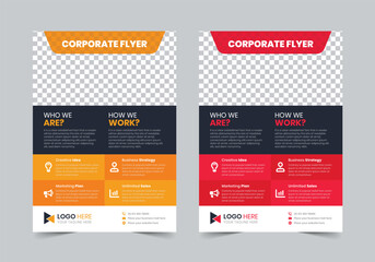 New Corporate Flyer Template | A4 | Print Ready