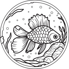Domestic animals coloring pages. Domestic animals outline vector