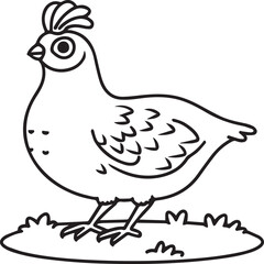 Domestic animals coloring pages. Domestic animals outline vector
