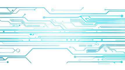 Abstract electronic circuits and pathways with futuristic Incorporate of blue and lines to intricate connections.