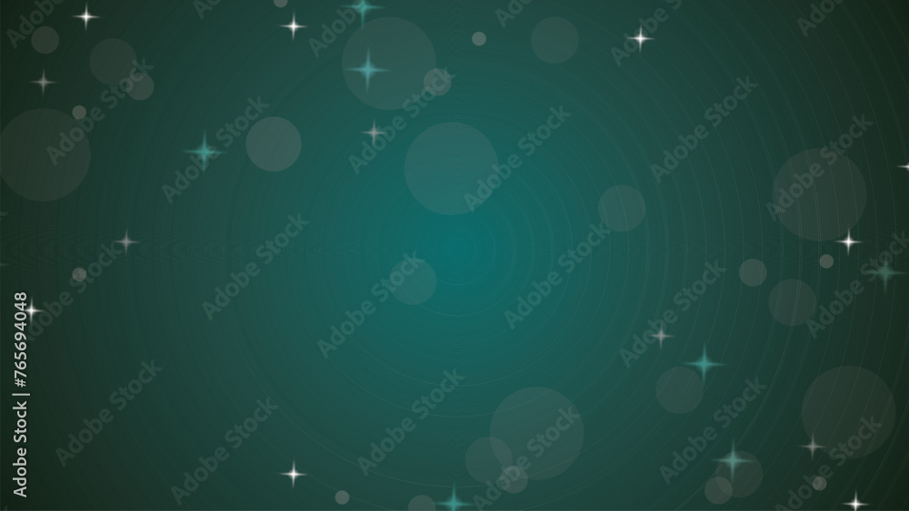 Poster abstract background with bokeh