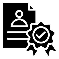 Portfolio Glyph Icon