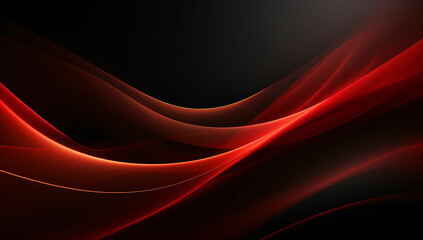 abstract wavy red wallpaper