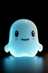 Small Light Sitting on Table