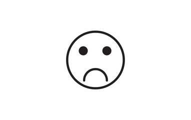 Dead emoticon outline icon. linear style sign for mobile concept and web design. Sad smiley face emoji simple line vector icon. Symbol, logo illustration. Pixel perfect vector graphics