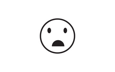 Dead emoticon outline icon. linear style sign for mobile concept and web design. Sad smiley face emoji simple line vector icon. Symbol, logo illustration. Pixel perfect vector graphics