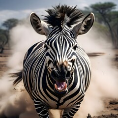 Angry Zebra