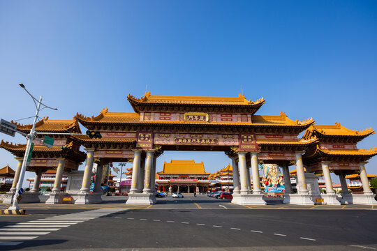 Luermen Tianhou Gong Mazu Temple in Tainan of Taiwan