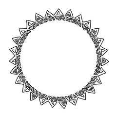 Circle Border Ligature