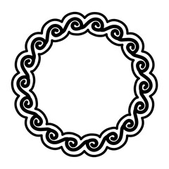 Circle Border Ligature