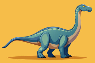brontosaurus is formidable and elegant full body © Nayon Chandro Barmon