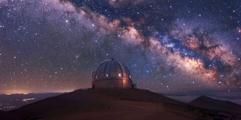 High-Altitude Observatory Night