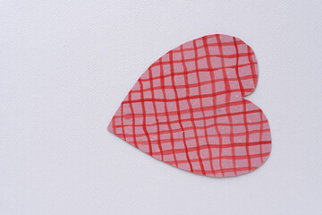 heart with lines