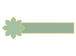 Ramadan Kareem Shape Frame Background