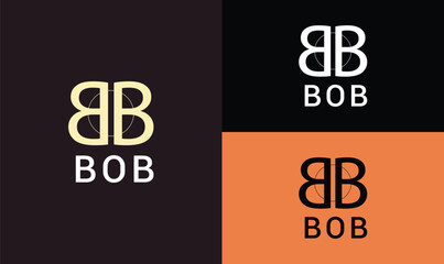 BB Logo Design - obrazy, fototapety, plakaty