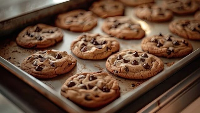 Delicious Fresh Baked Chocolate Chip Cookies