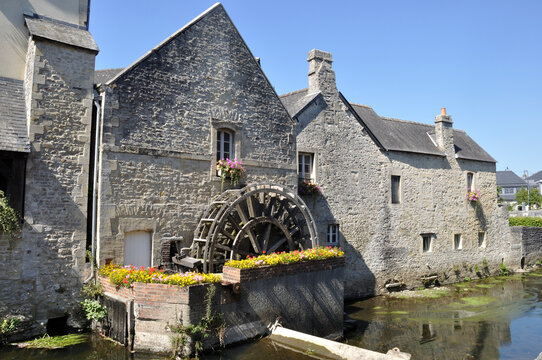 Mill on the Aure river in Bayeux