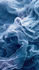 Obraz premium Ethereal baby blue pastel sweep crafting a peaceful setting for abstract photography