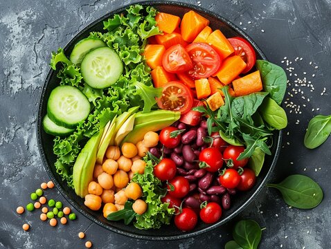 Balancing nutrients in healthy eating