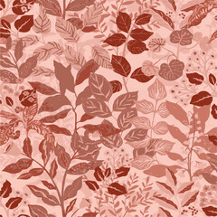 Pattern flower floral spring blossom illustration vector fabric textile design leaf leaves