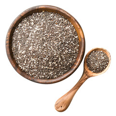 Chia seeds, isolated on transparent background Remove png, Clipping Path, pen tool