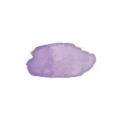 Watercolor purple blot. Background for text. Abstract stain. Isolate on white background. Colorful watercolor splashe.