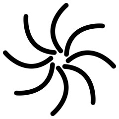 sputnik icon, simple vector design