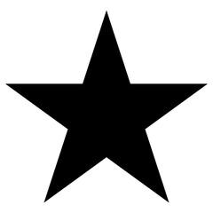 star icon, simple vector design