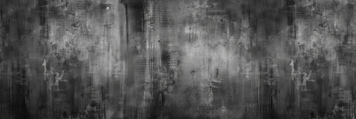 Black and gray grunge background texture. Black and grey abstract old grungy concrete wall background texture.banner