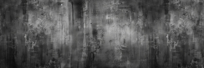 Fototapeta premium Black and gray grunge background texture. Black and grey abstract old grungy concrete wall background texture.banner