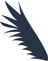 Flower leaves summer card elements spring illustration