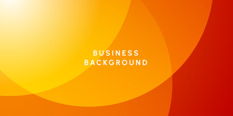 Abstract modern colorful gradient orange yellow curve background