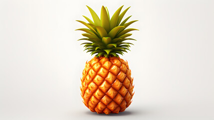 Pineapple Icon 3d