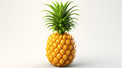 Pineapple Icon 3d