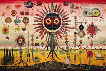 Raw Alchemy: Unveiling the Fusion in Outsider Art Aesthetics