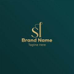 Initial based creative sl logo