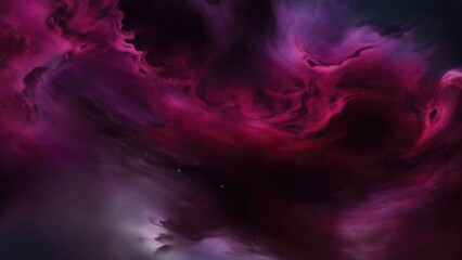 Dark Maroon smoke acrylic paints Liquid fluid art abstract background