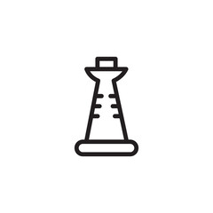 Traffic Cone Work Line Icon