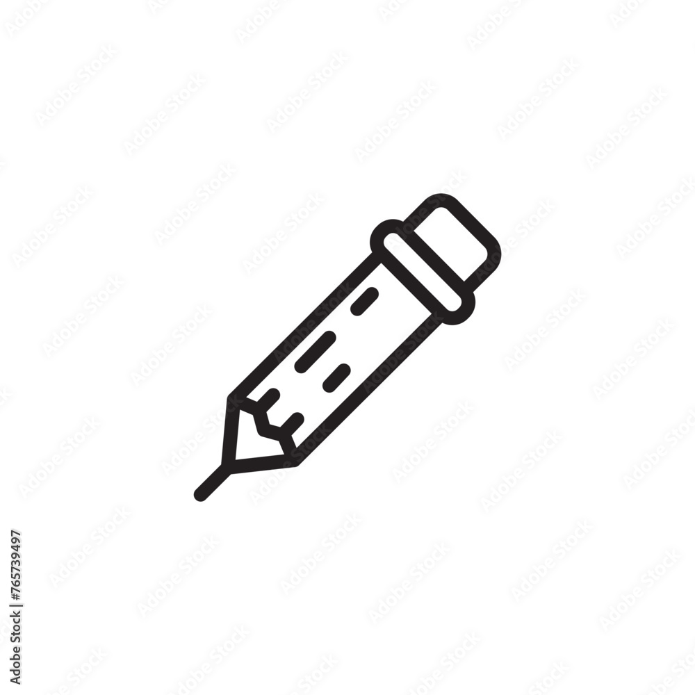 Poster Draw Edit Pen Line Icon