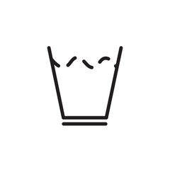 Care Fabric Laundry Line Icon