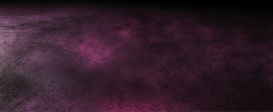 _Dark purple to black gradient grunge rough vintage flat texture surface background from Generative AI