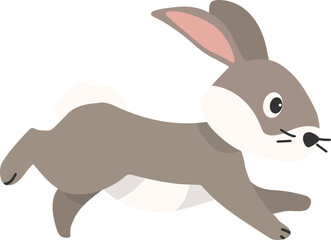 Cute rabbits, wild animals and pets, Easter