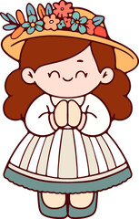 Cute rabbits, wild animals and pets, Easter