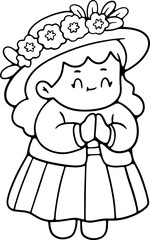 Cute rabbits, wild animals and pets, Easter