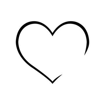 Valentine's Day heart love sign transparent background 004